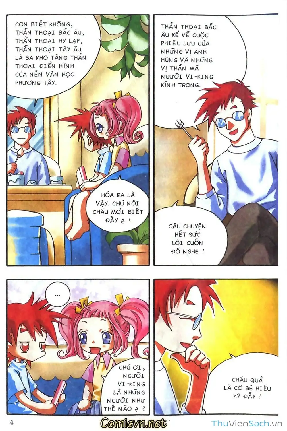 Truyện Tranh Thần Thoại Bắc Âu - Thế Giới Các Vị Thần trang 2