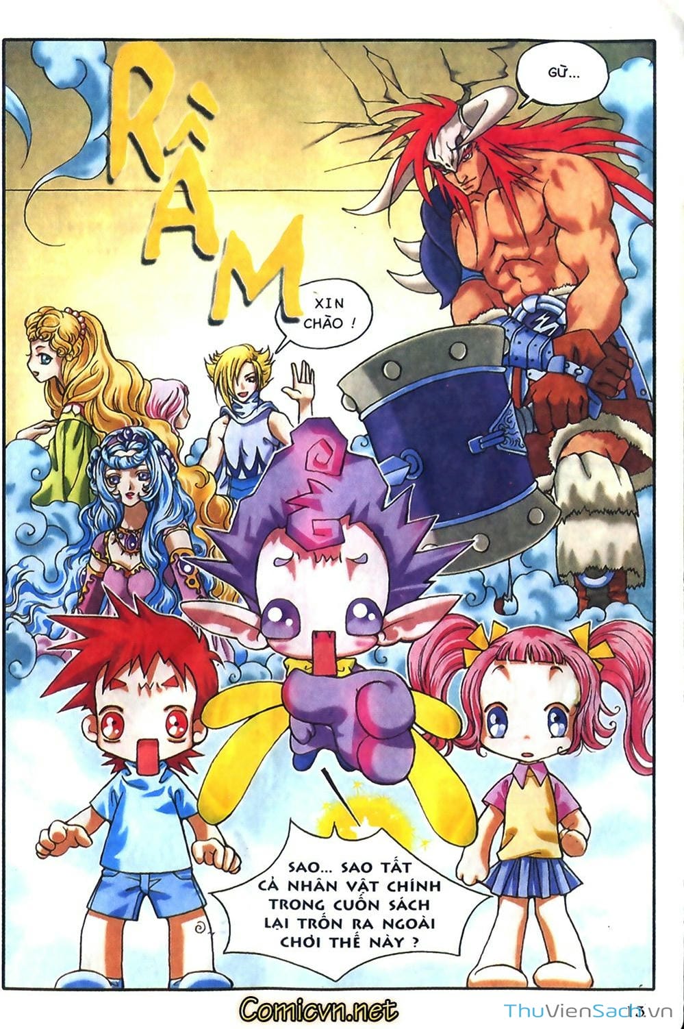 Truyện Tranh Thần Thoại Bắc Âu - Thế Giới Các Vị Thần trang 2