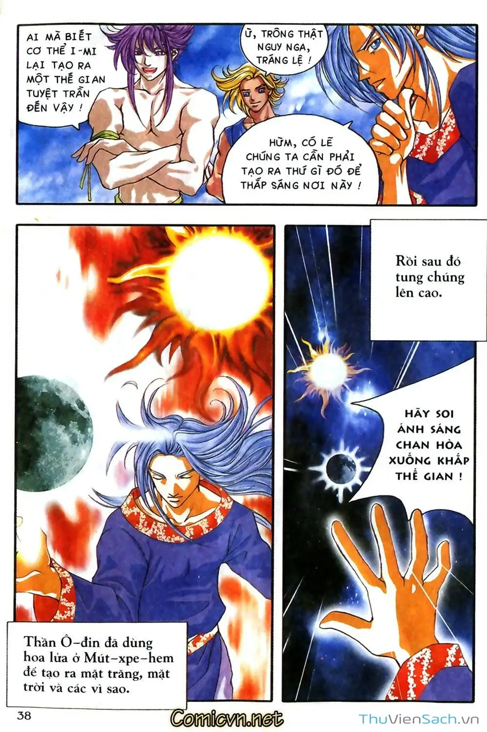 Truyện Tranh Thần Thoại Bắc Âu - Thế Giới Các Vị Thần trang 2