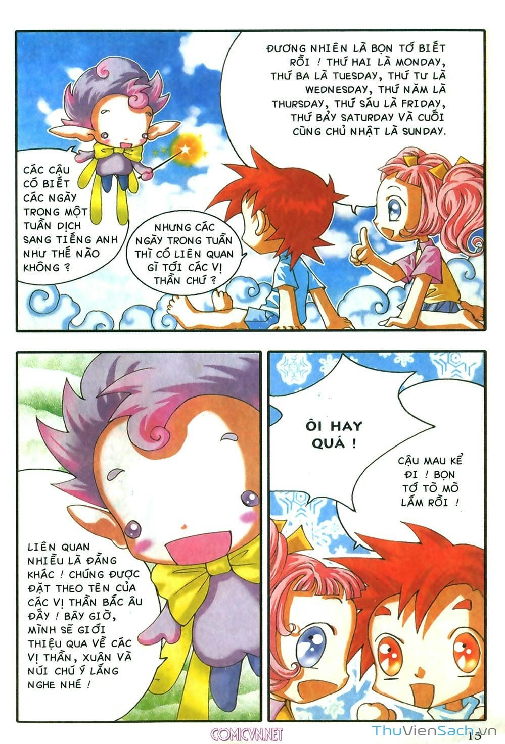 Truyện Tranh Thần Thoại Bắc Âu - Thế Giới Các Vị Thần trang 2