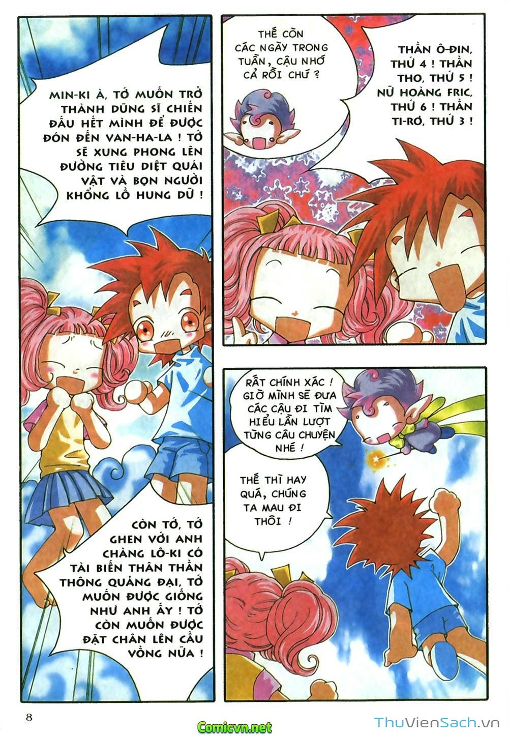 Truyện Tranh Thần Thoại Bắc Âu - Thế Giới Các Vị Thần trang 2