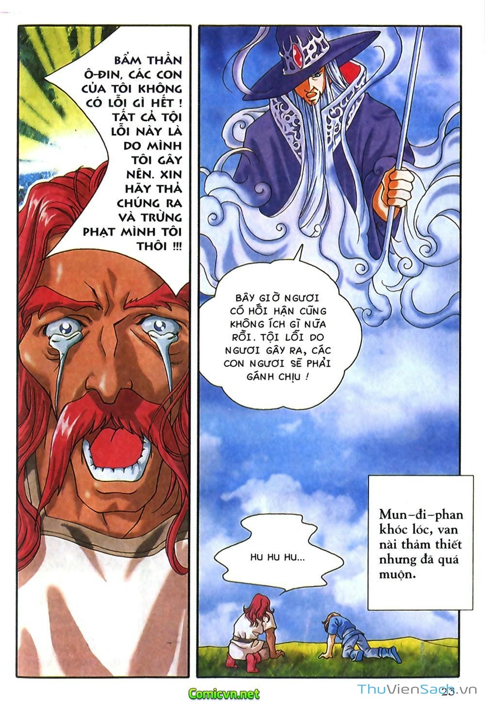 Truyện Tranh Thần Thoại Bắc Âu - Thế Giới Các Vị Thần trang 2