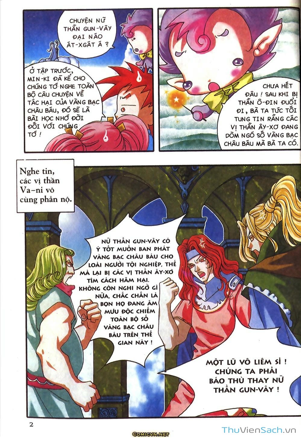 Truyện Tranh Thần Thoại Bắc Âu - Thế Giới Các Vị Thần trang 2