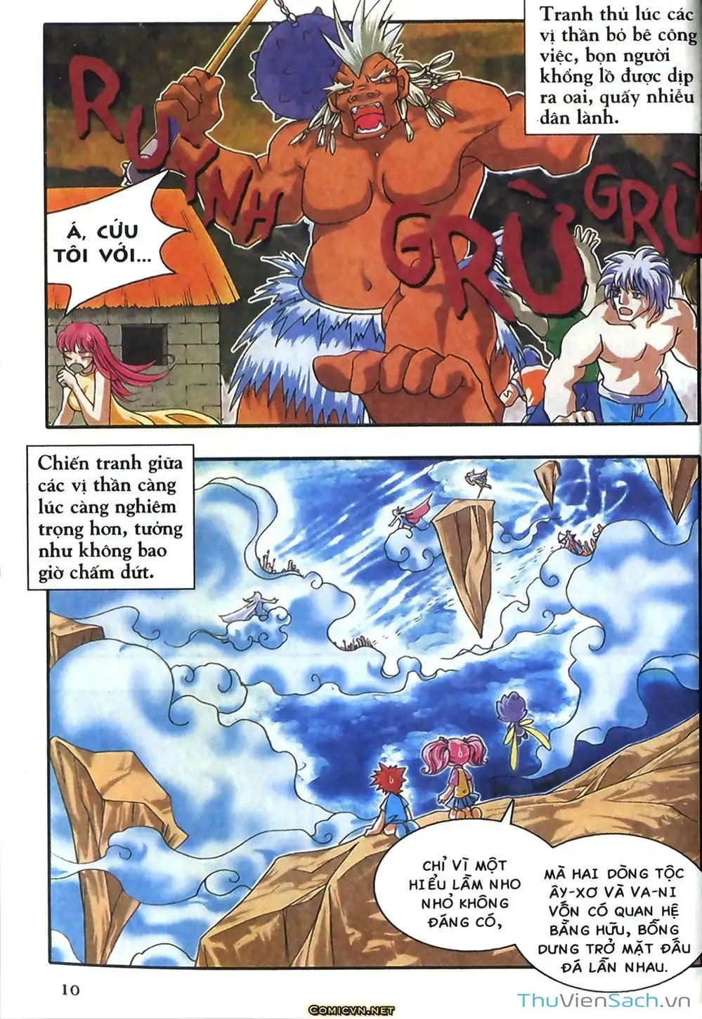 Truyện Tranh Thần Thoại Bắc Âu - Thế Giới Các Vị Thần trang 2