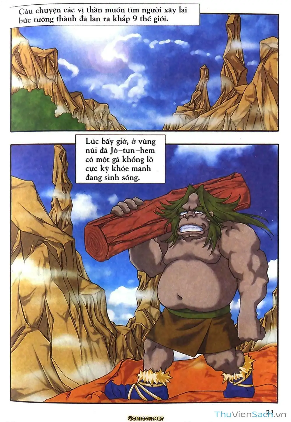 Truyện Tranh Thần Thoại Bắc Âu - Thế Giới Các Vị Thần trang 2