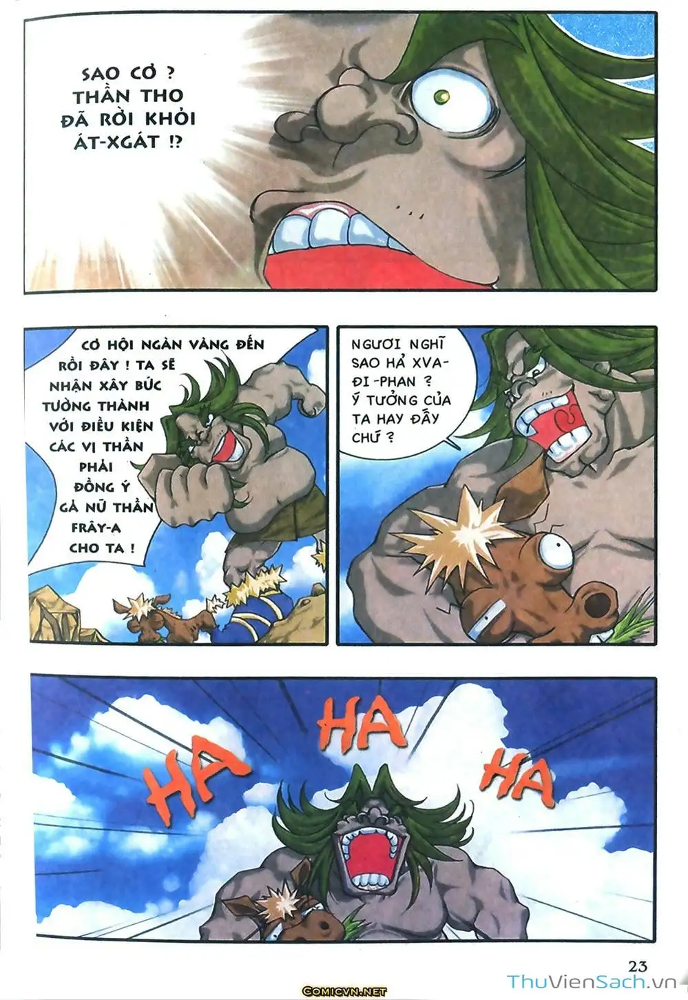 Truyện Tranh Thần Thoại Bắc Âu - Thế Giới Các Vị Thần trang 2