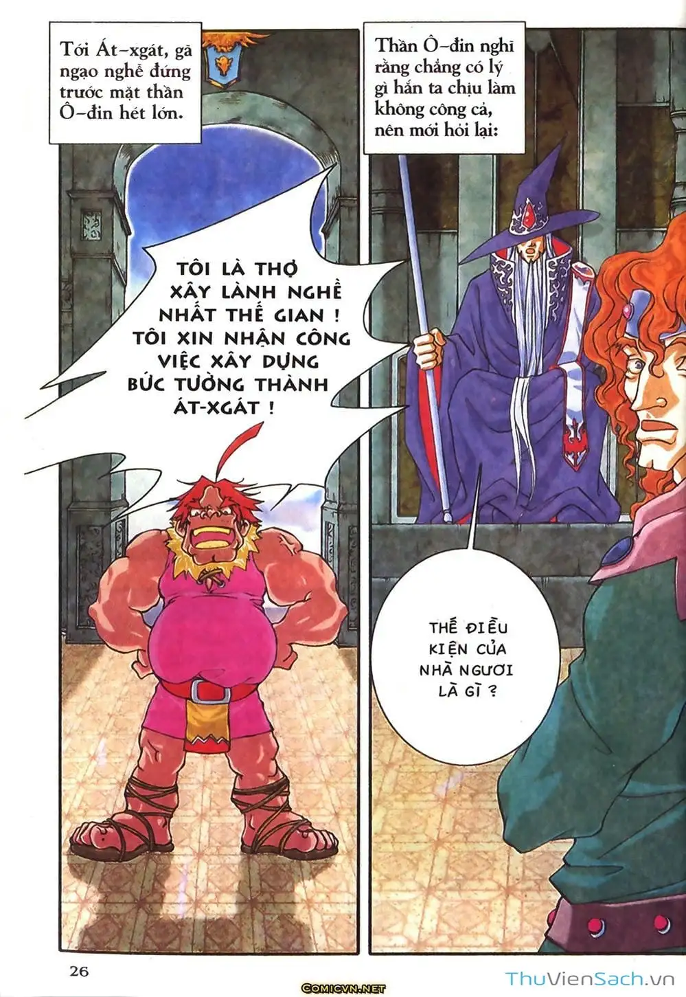 Truyện Tranh Thần Thoại Bắc Âu - Thế Giới Các Vị Thần trang 2