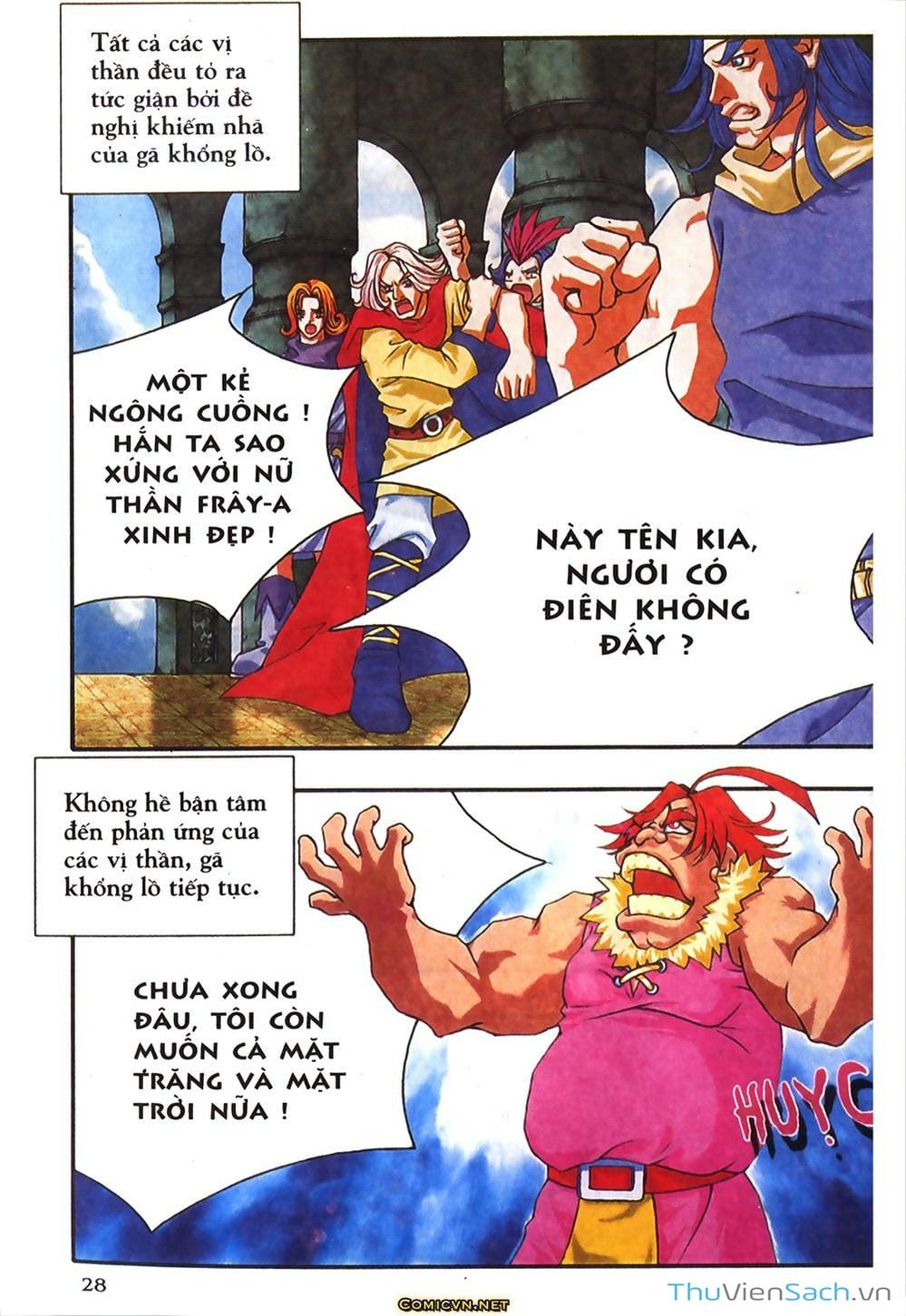 Truyện Tranh Thần Thoại Bắc Âu - Thế Giới Các Vị Thần trang 2