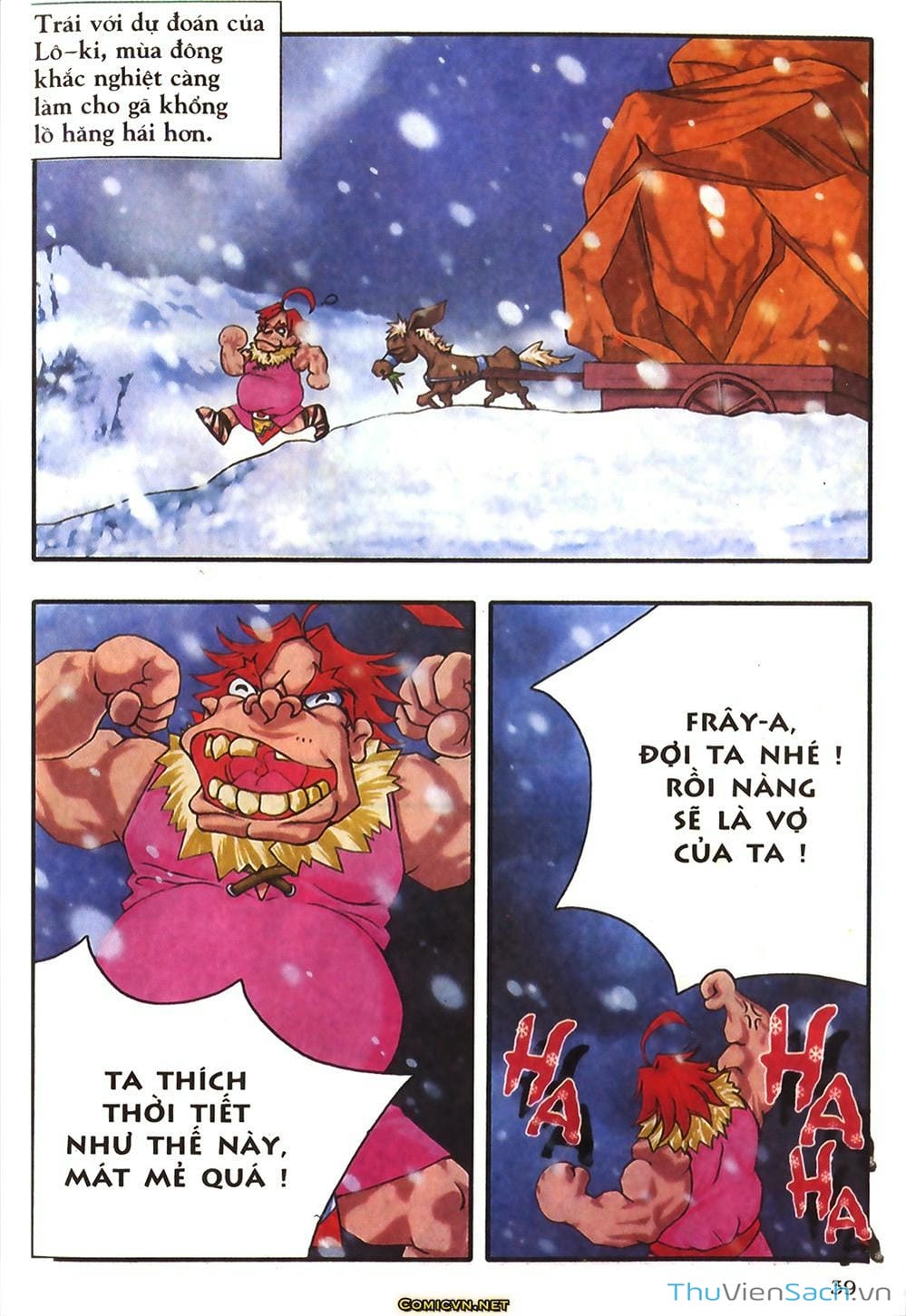 Truyện Tranh Thần Thoại Bắc Âu - Thế Giới Các Vị Thần trang 2