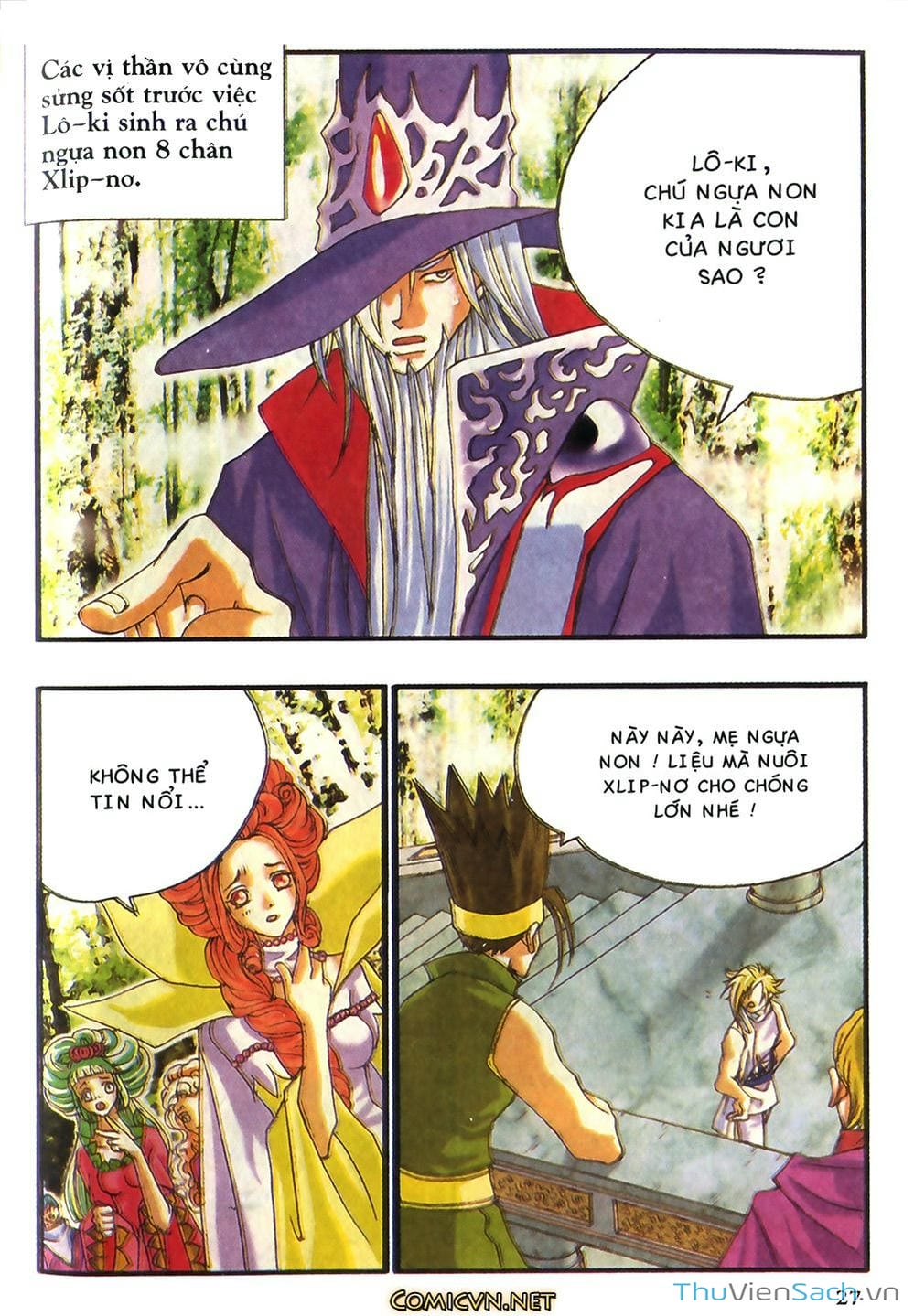 Truyện Tranh Thần Thoại Bắc Âu - Thế Giới Các Vị Thần trang 2