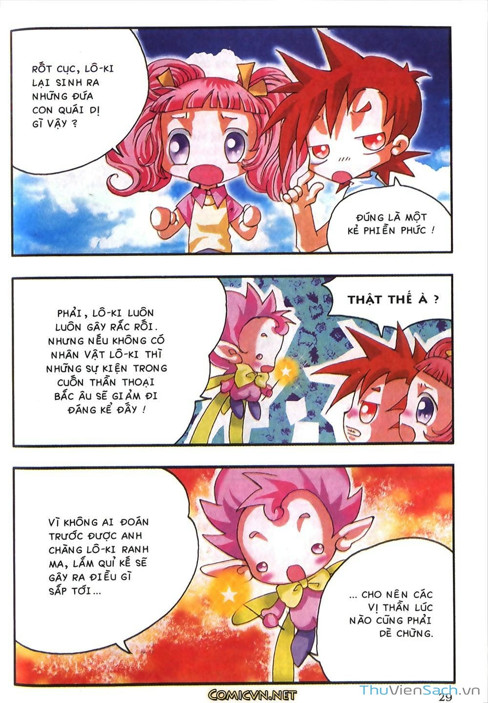 Truyện Tranh Thần Thoại Bắc Âu - Thế Giới Các Vị Thần trang 2