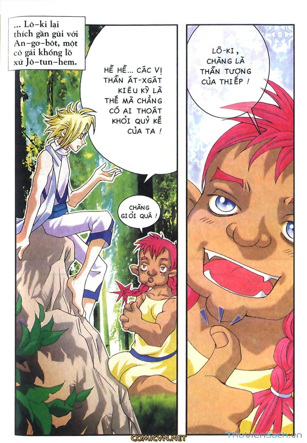 Truyện Tranh Thần Thoại Bắc Âu - Thế Giới Các Vị Thần trang 2