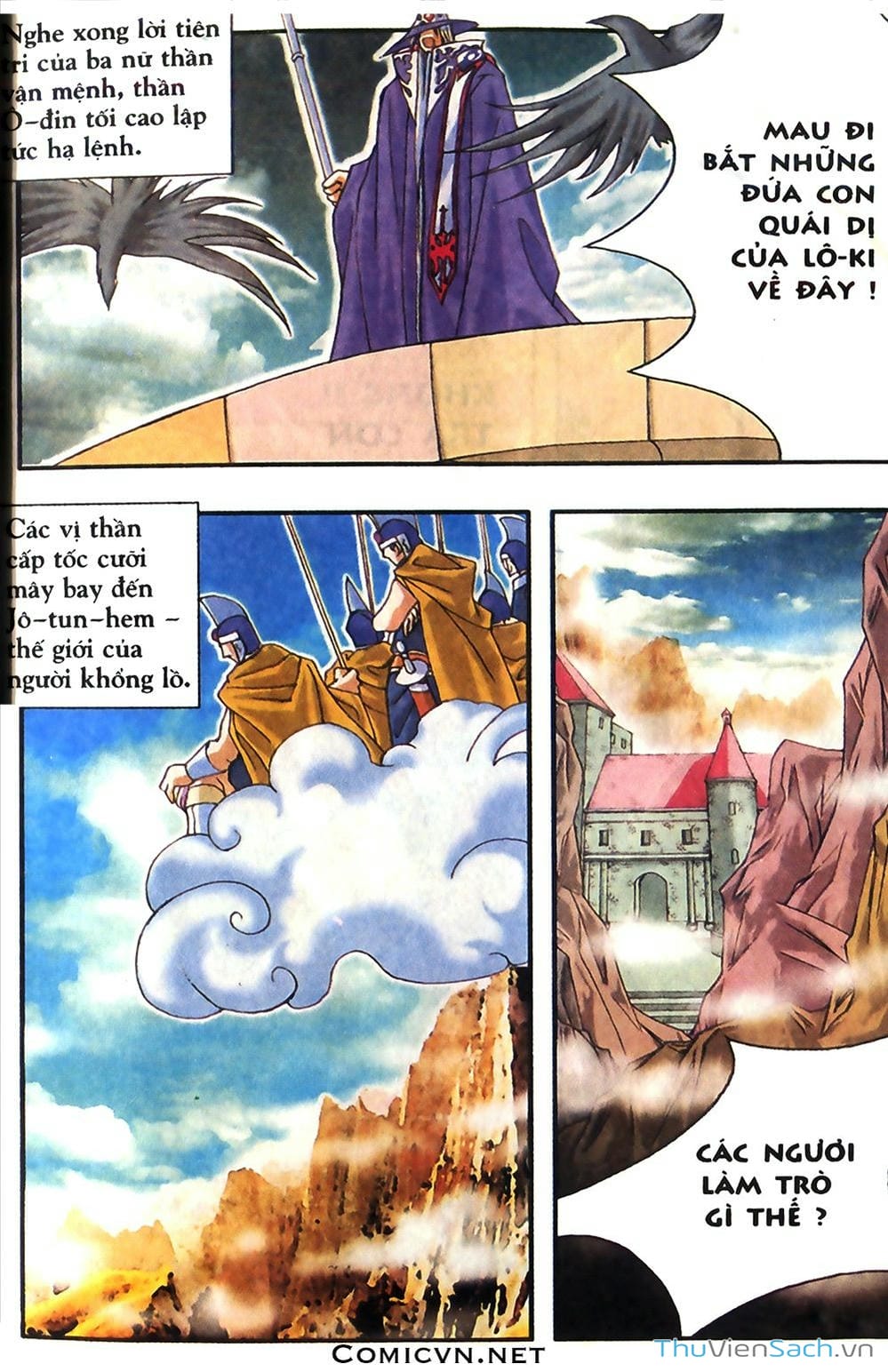 Truyện Tranh Thần Thoại Bắc Âu - Thế Giới Các Vị Thần trang 2