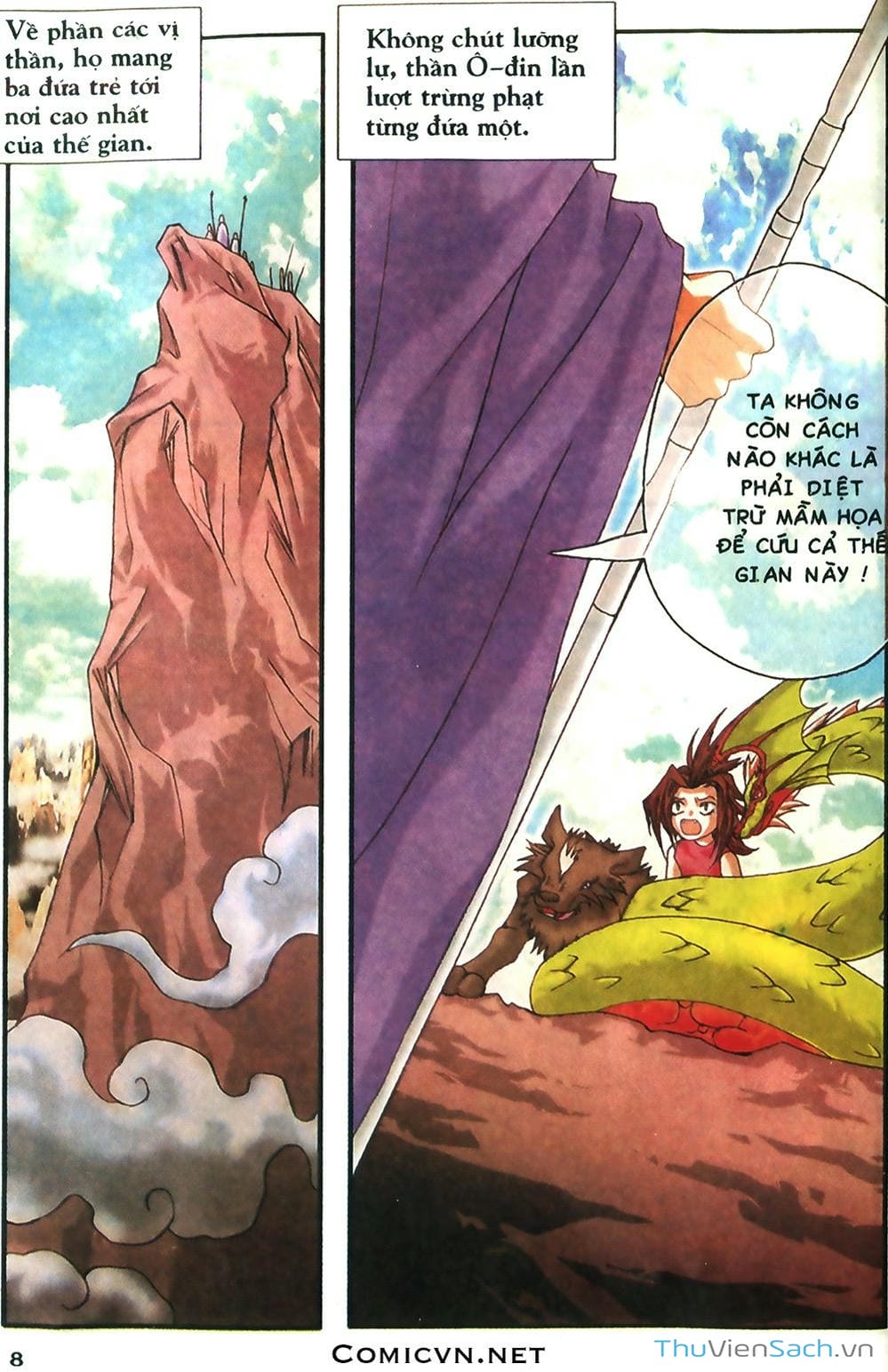 Truyện Tranh Thần Thoại Bắc Âu - Thế Giới Các Vị Thần trang 2