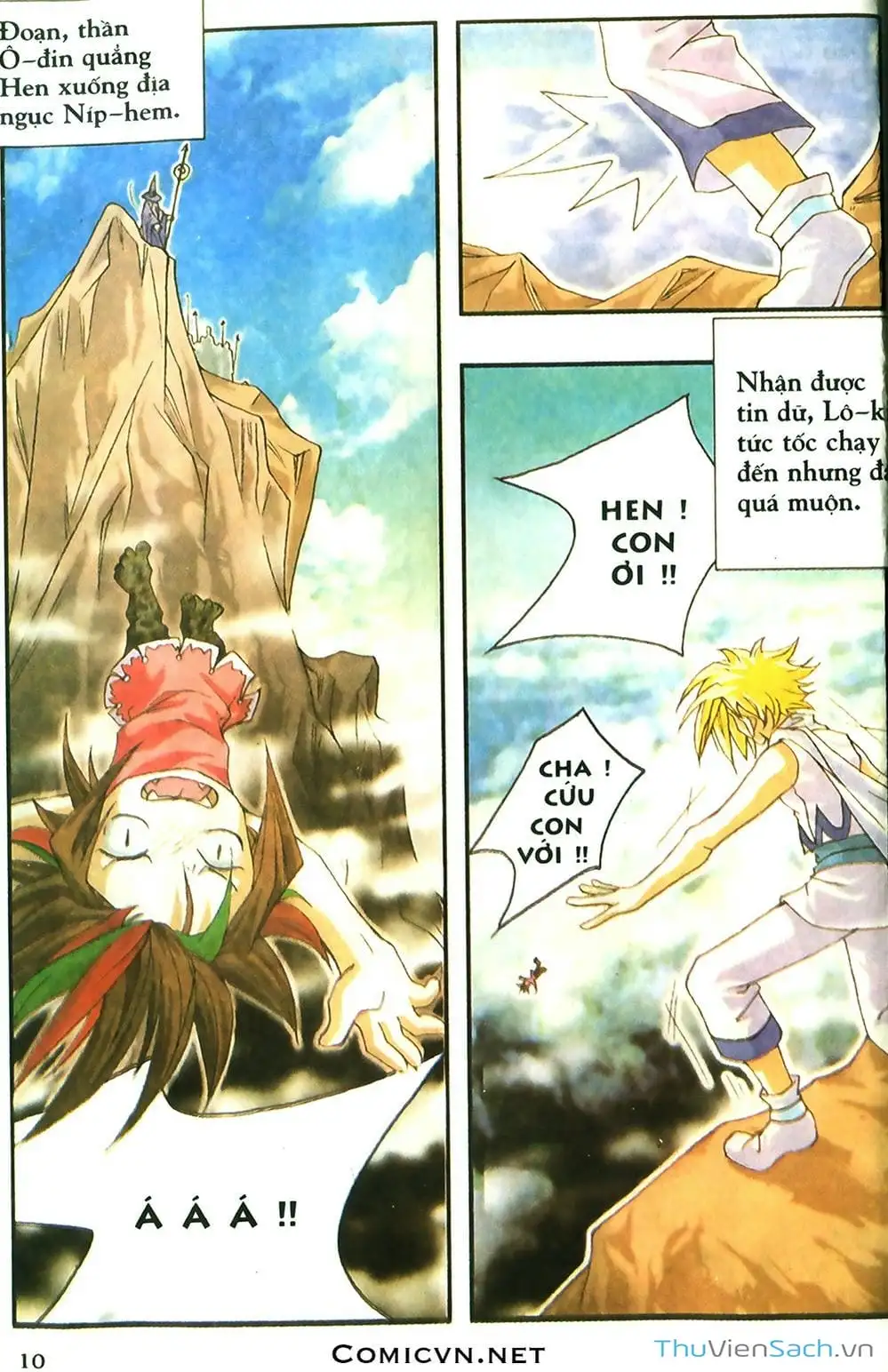 Truyện Tranh Thần Thoại Bắc Âu - Thế Giới Các Vị Thần trang 2