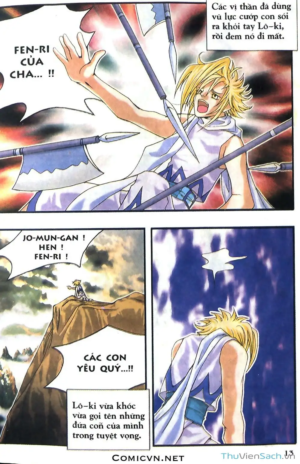 Truyện Tranh Thần Thoại Bắc Âu - Thế Giới Các Vị Thần trang 2