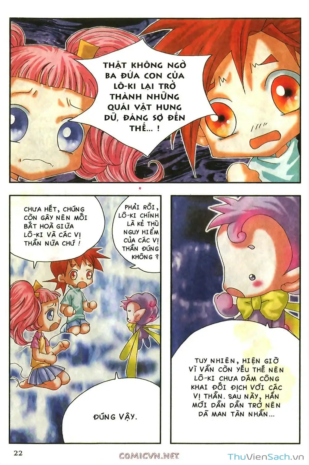 Truyện Tranh Thần Thoại Bắc Âu - Thế Giới Các Vị Thần trang 2