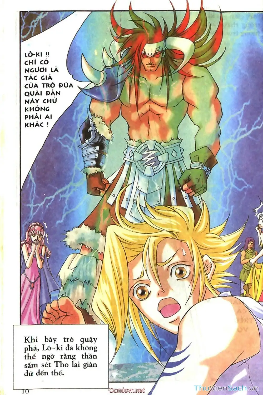 Truyện Tranh Thần Thoại Bắc Âu - Thế Giới Các Vị Thần trang 2