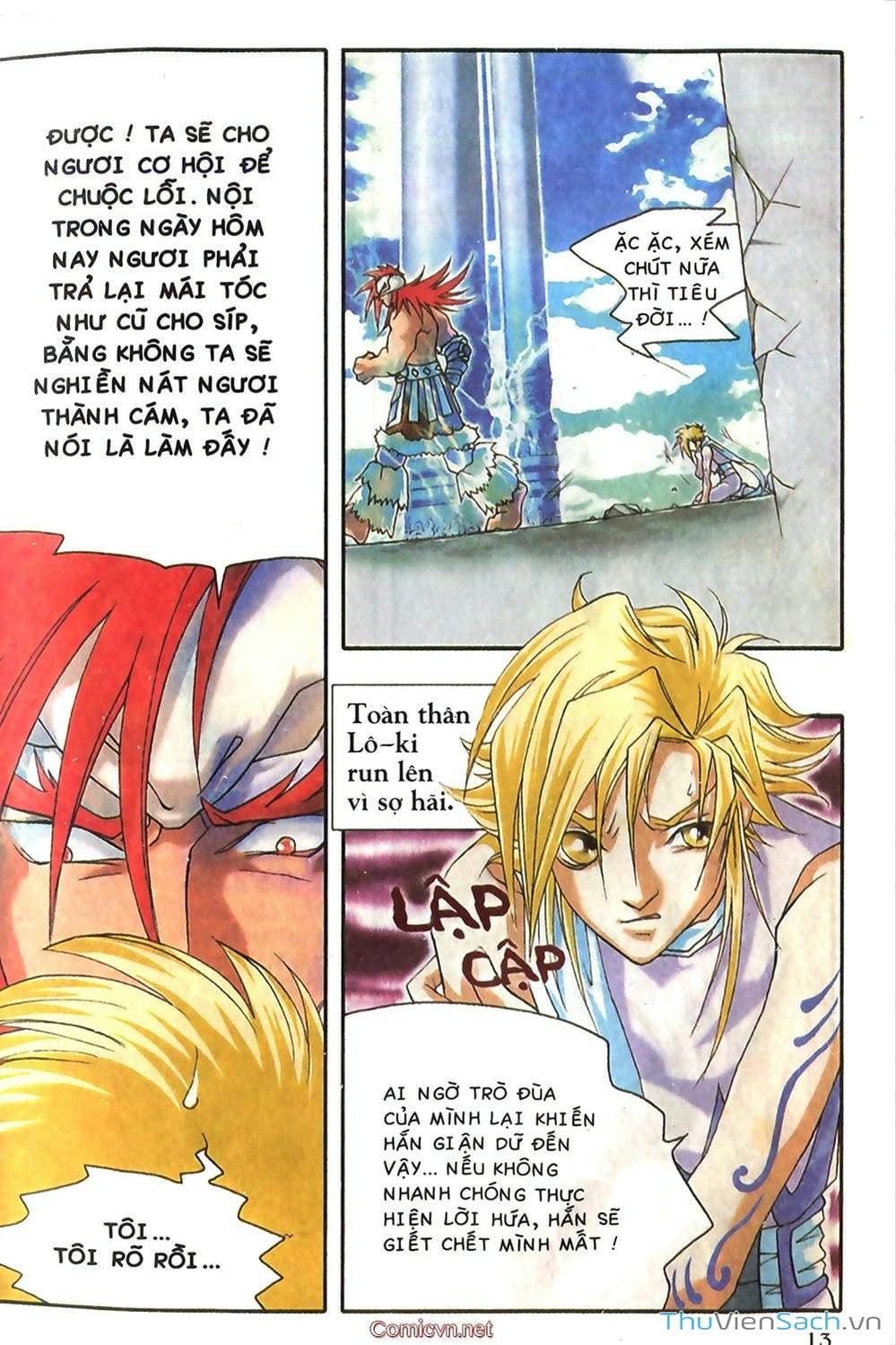 Truyện Tranh Thần Thoại Bắc Âu - Thế Giới Các Vị Thần trang 2