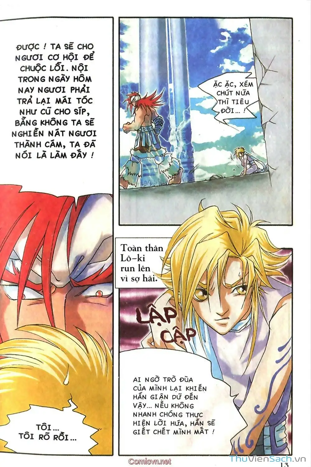 Truyện Tranh Thần Thoại Bắc Âu - Thế Giới Các Vị Thần trang 2