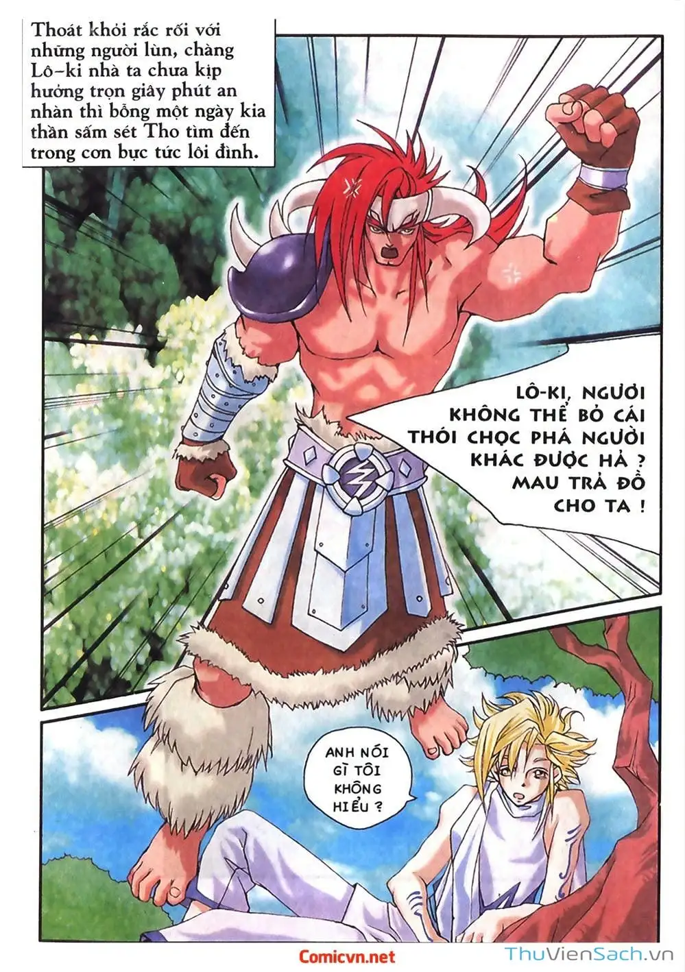 Truyện Tranh Thần Thoại Bắc Âu - Thế Giới Các Vị Thần trang 2