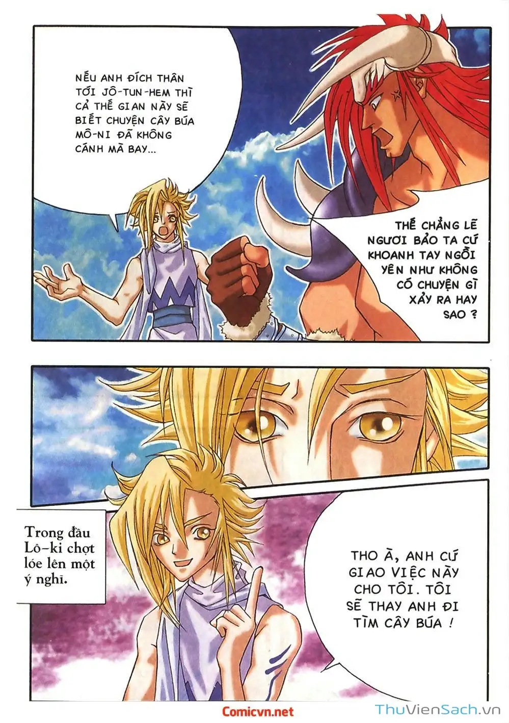 Truyện Tranh Thần Thoại Bắc Âu - Thế Giới Các Vị Thần trang 2