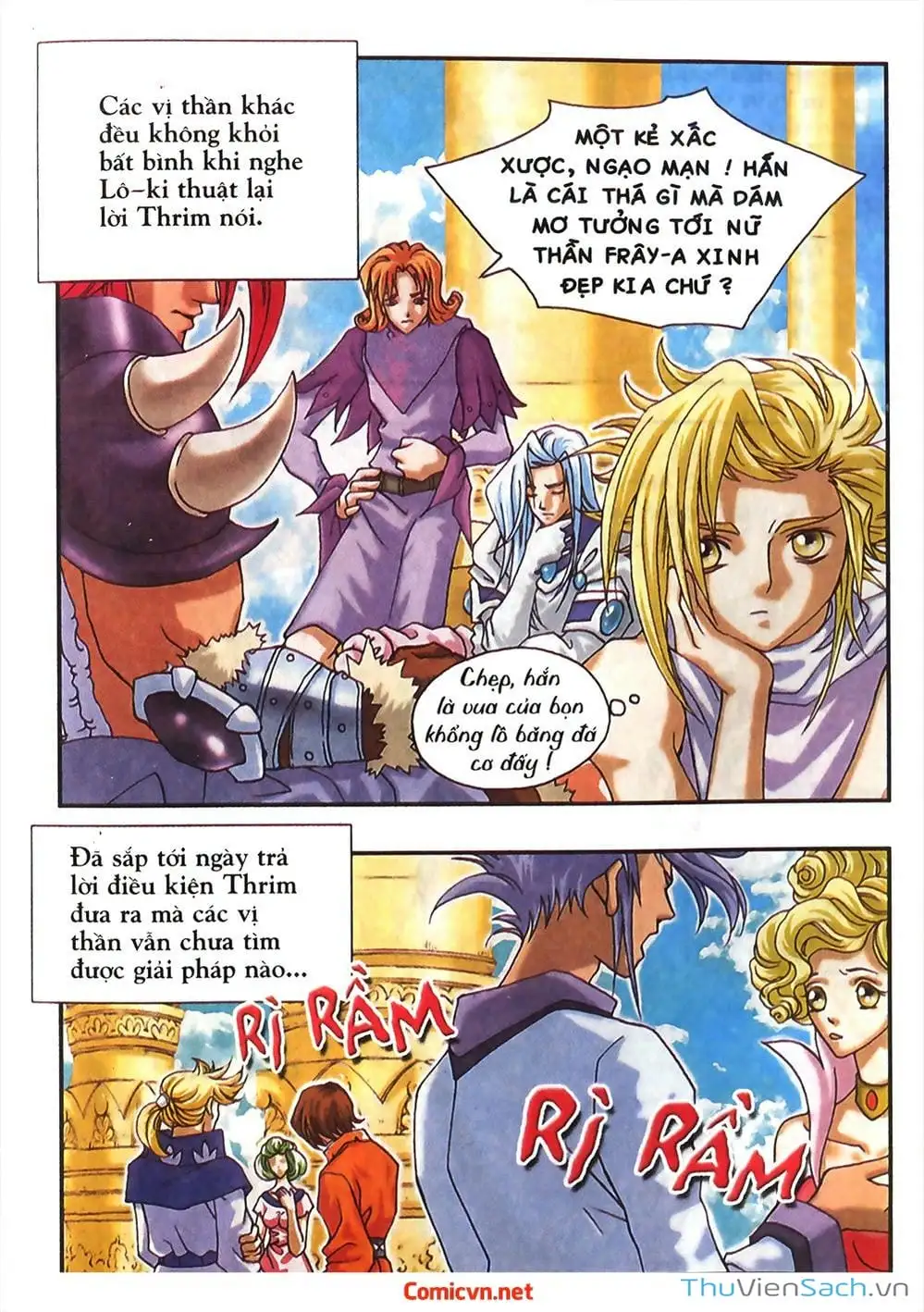 Truyện Tranh Thần Thoại Bắc Âu - Thế Giới Các Vị Thần trang 2