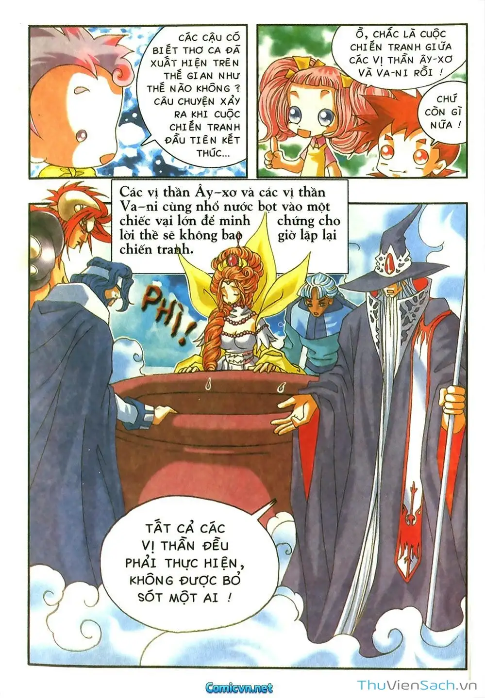 Truyện Tranh Thần Thoại Bắc Âu - Thế Giới Các Vị Thần trang 2
