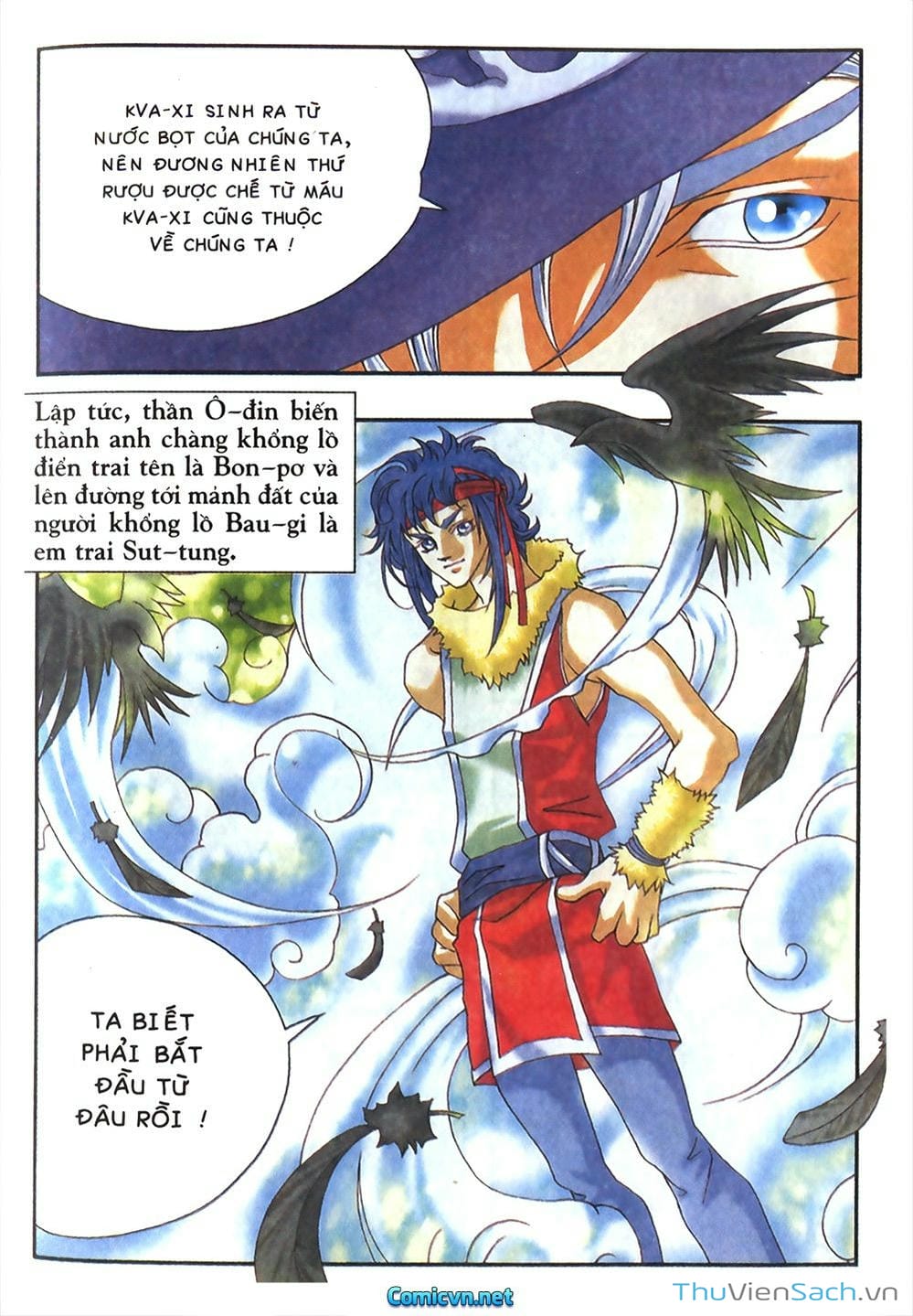 Truyện Tranh Thần Thoại Bắc Âu - Thế Giới Các Vị Thần trang 2