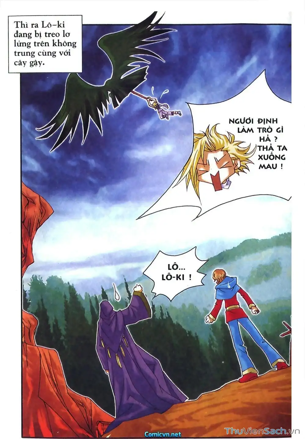 Truyện Tranh Thần Thoại Bắc Âu - Thế Giới Các Vị Thần trang 2