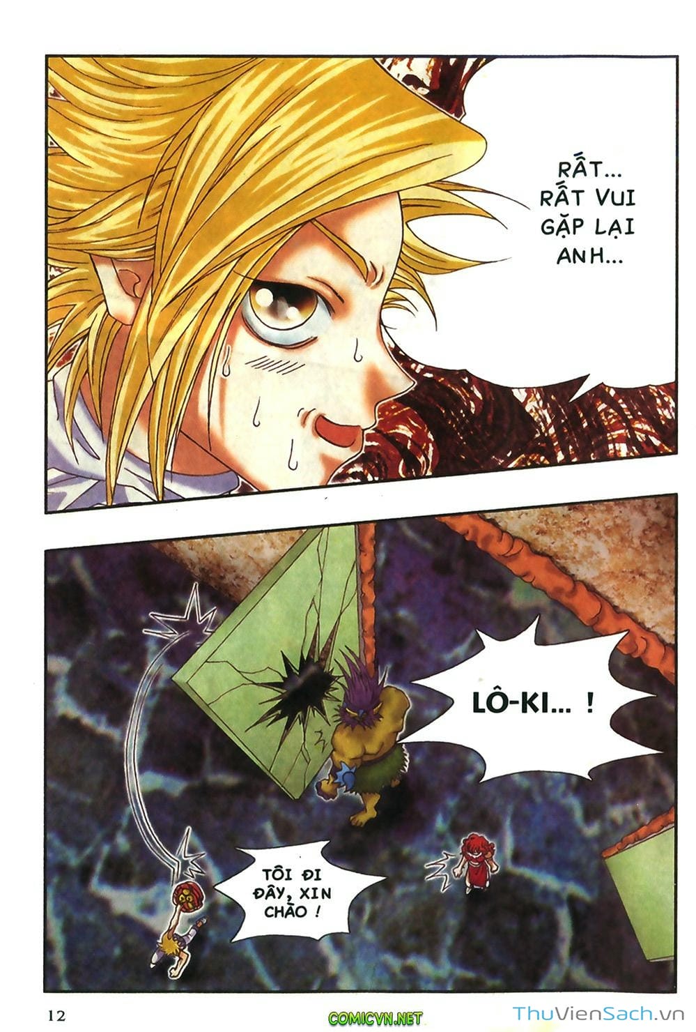 Truyện Tranh Thần Thoại Bắc Âu - Thế Giới Các Vị Thần trang 2