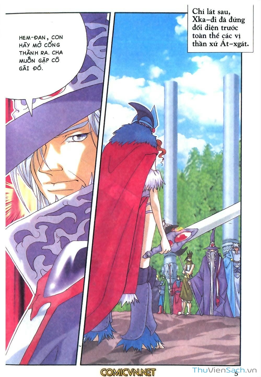 Truyện Tranh Thần Thoại Bắc Âu - Thế Giới Các Vị Thần trang 2