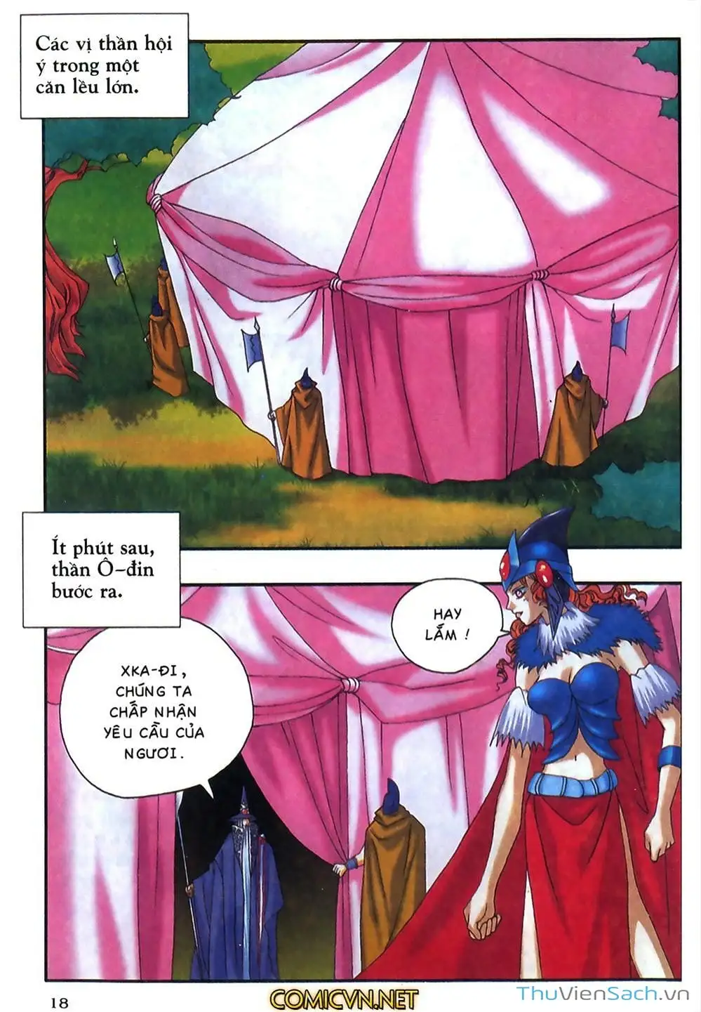 Truyện Tranh Thần Thoại Bắc Âu - Thế Giới Các Vị Thần trang 2