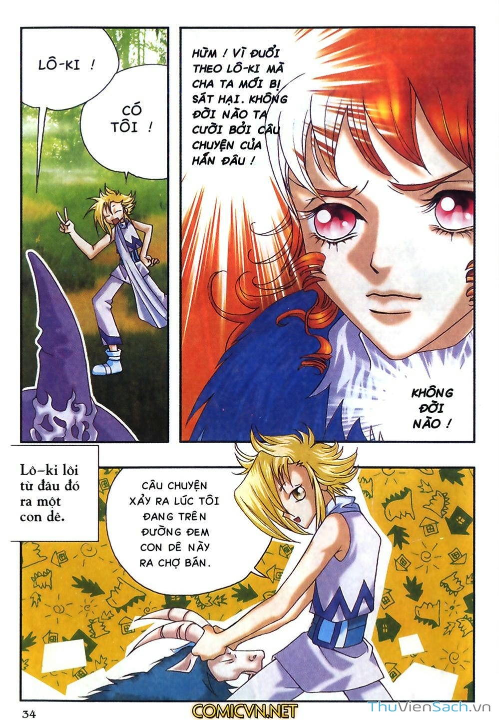 Truyện Tranh Thần Thoại Bắc Âu - Thế Giới Các Vị Thần trang 2