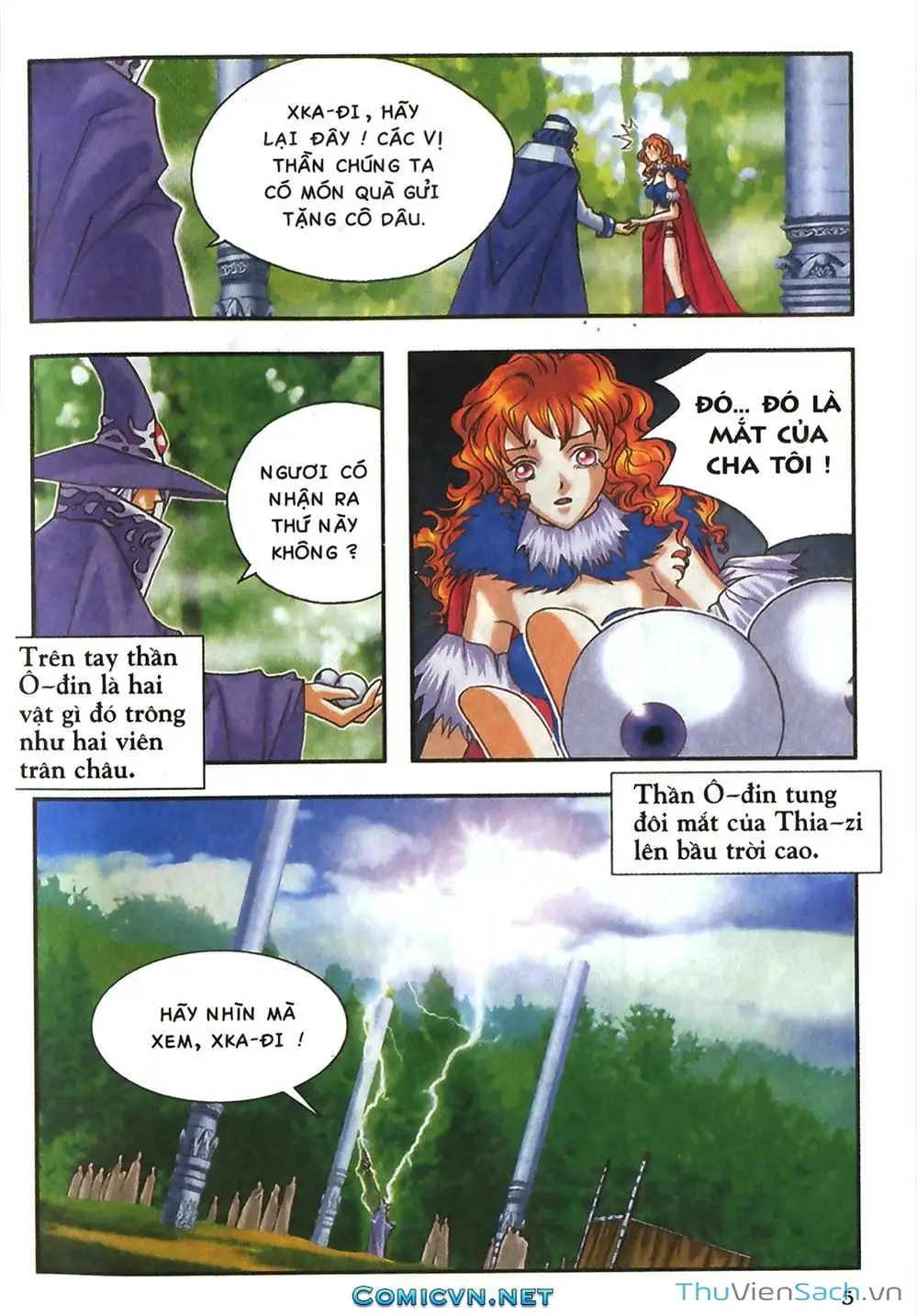 Truyện Tranh Thần Thoại Bắc Âu - Thế Giới Các Vị Thần trang 2