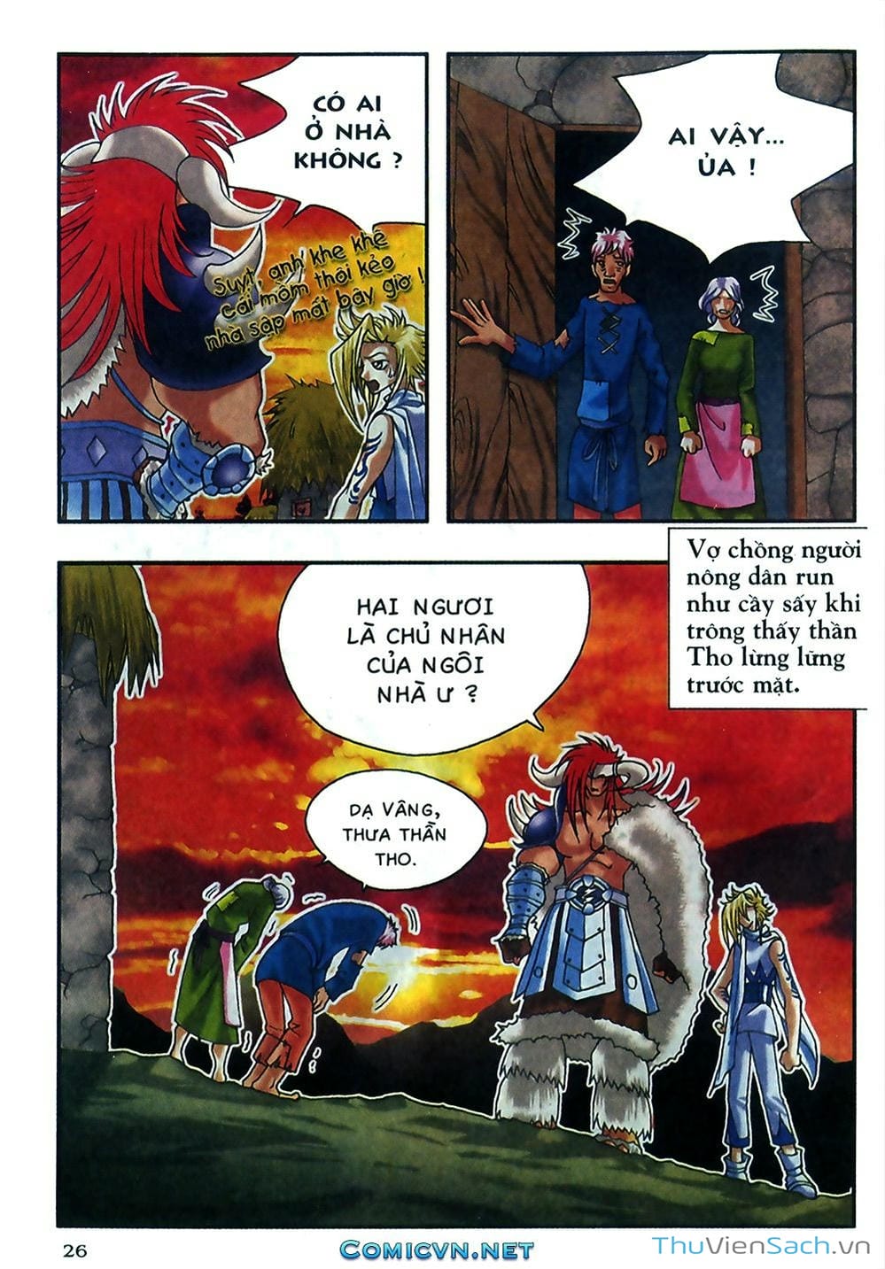 Truyện Tranh Thần Thoại Bắc Âu - Thế Giới Các Vị Thần trang 2