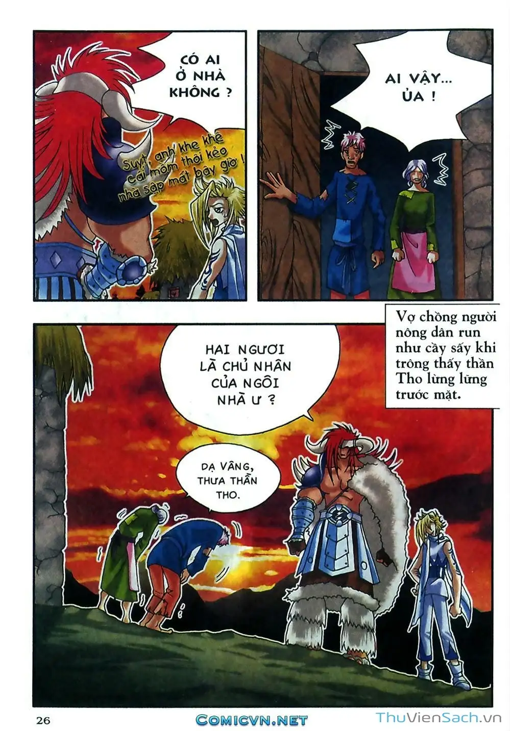 Truyện Tranh Thần Thoại Bắc Âu - Thế Giới Các Vị Thần trang 2