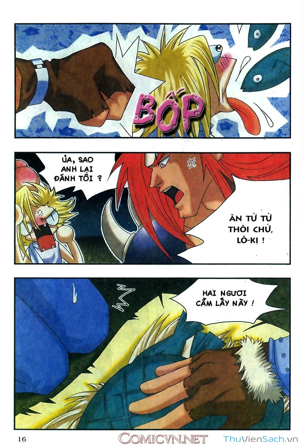 Truyện Tranh Thần Thoại Bắc Âu - Thế Giới Các Vị Thần trang 2