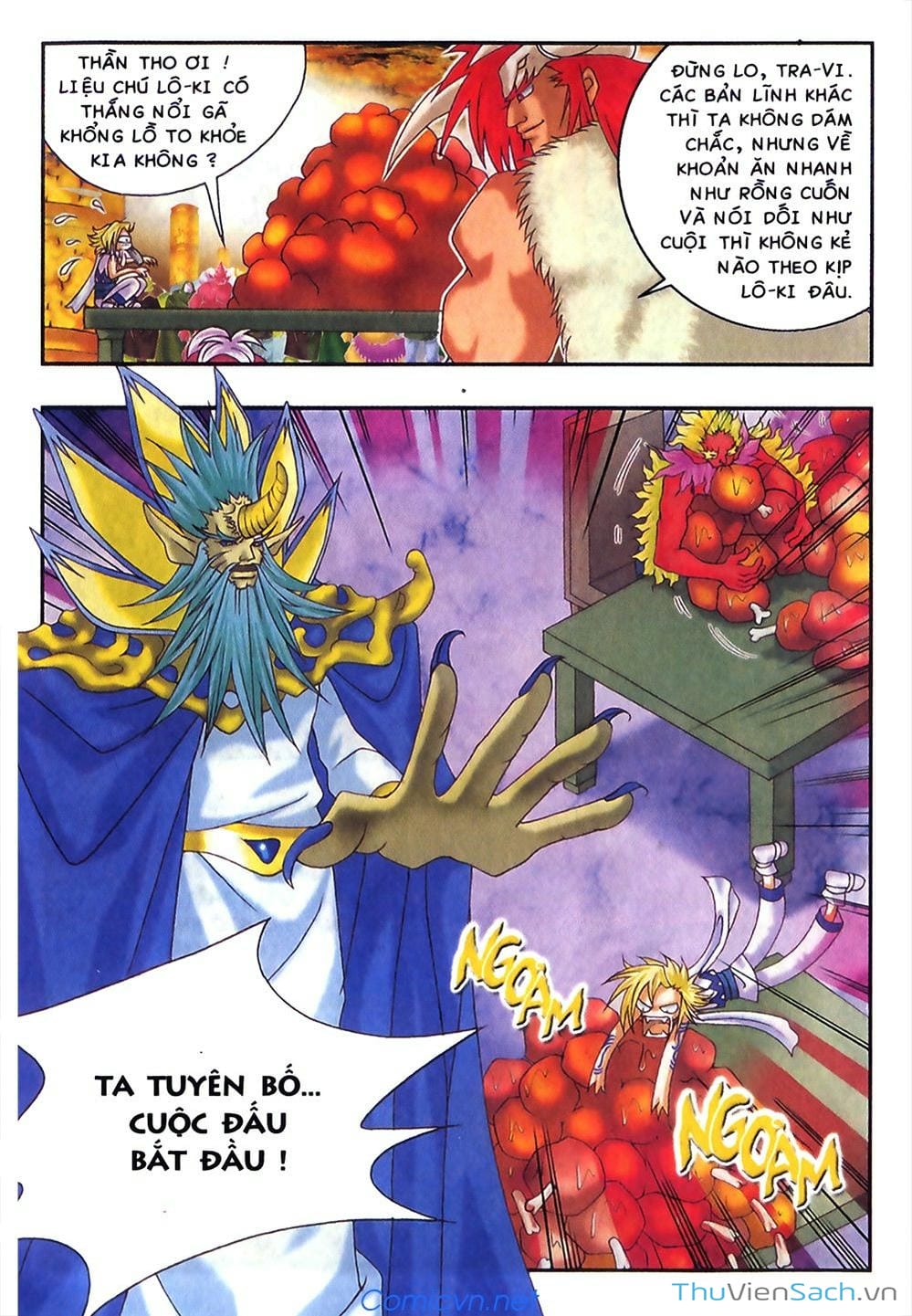 Truyện Tranh Thần Thoại Bắc Âu - Thế Giới Các Vị Thần trang 2