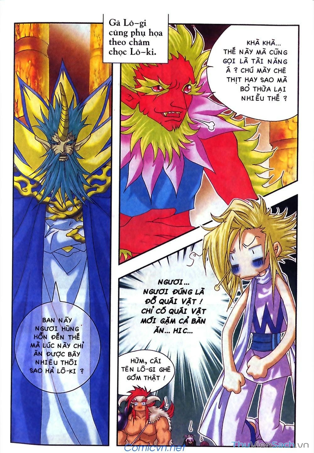 Truyện Tranh Thần Thoại Bắc Âu - Thế Giới Các Vị Thần trang 2