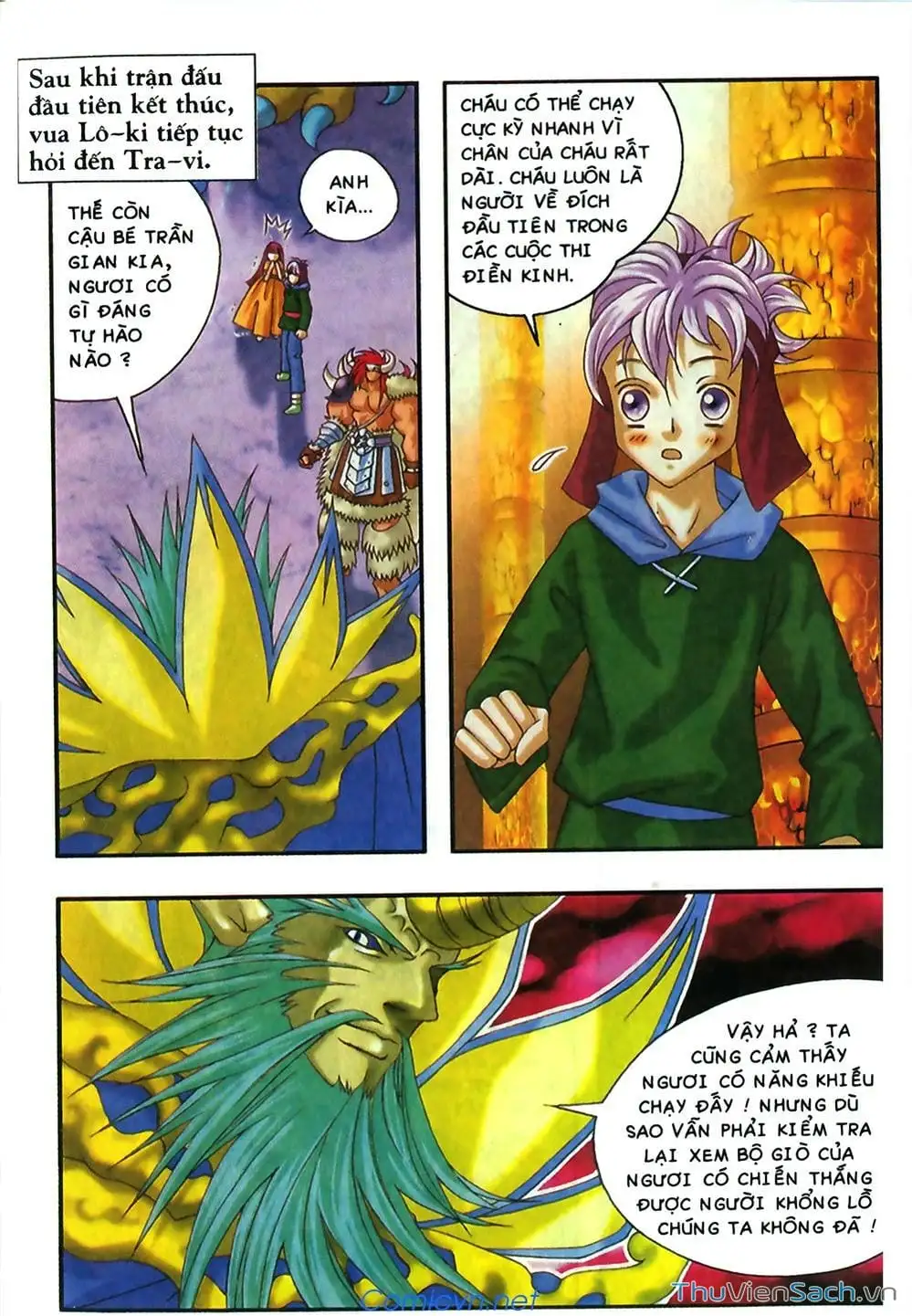 Truyện Tranh Thần Thoại Bắc Âu - Thế Giới Các Vị Thần trang 2