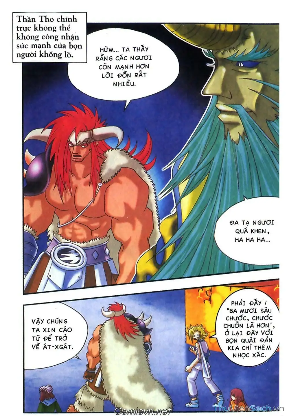 Truyện Tranh Thần Thoại Bắc Âu - Thế Giới Các Vị Thần trang 2