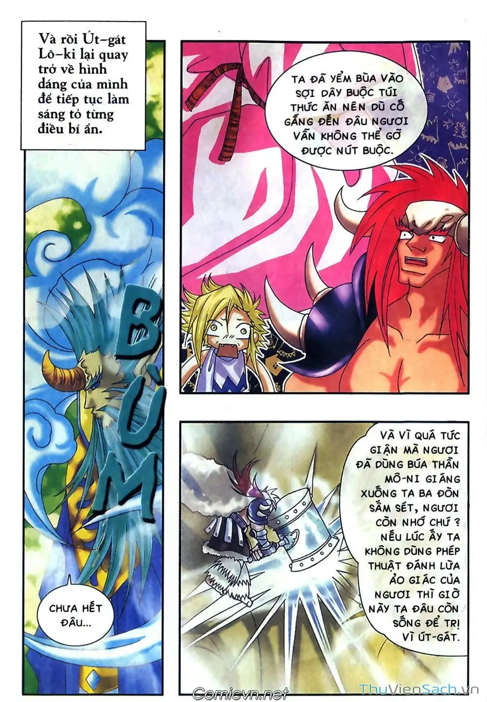 Truyện Tranh Thần Thoại Bắc Âu - Thế Giới Các Vị Thần trang 2