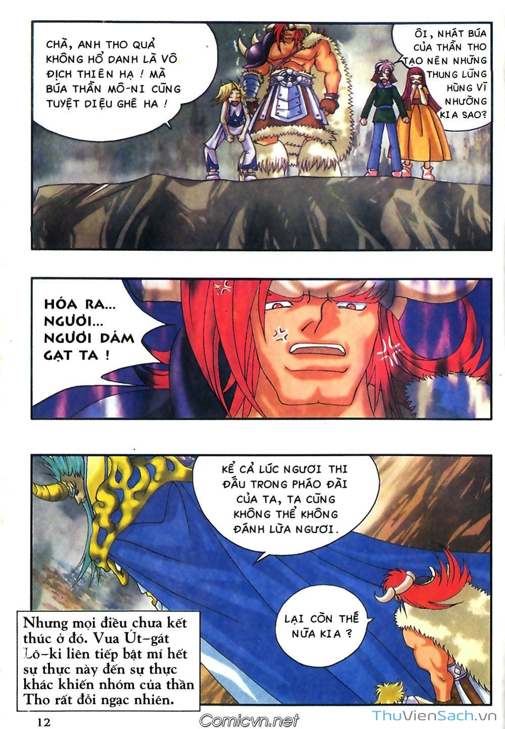 Truyện Tranh Thần Thoại Bắc Âu - Thế Giới Các Vị Thần trang 2