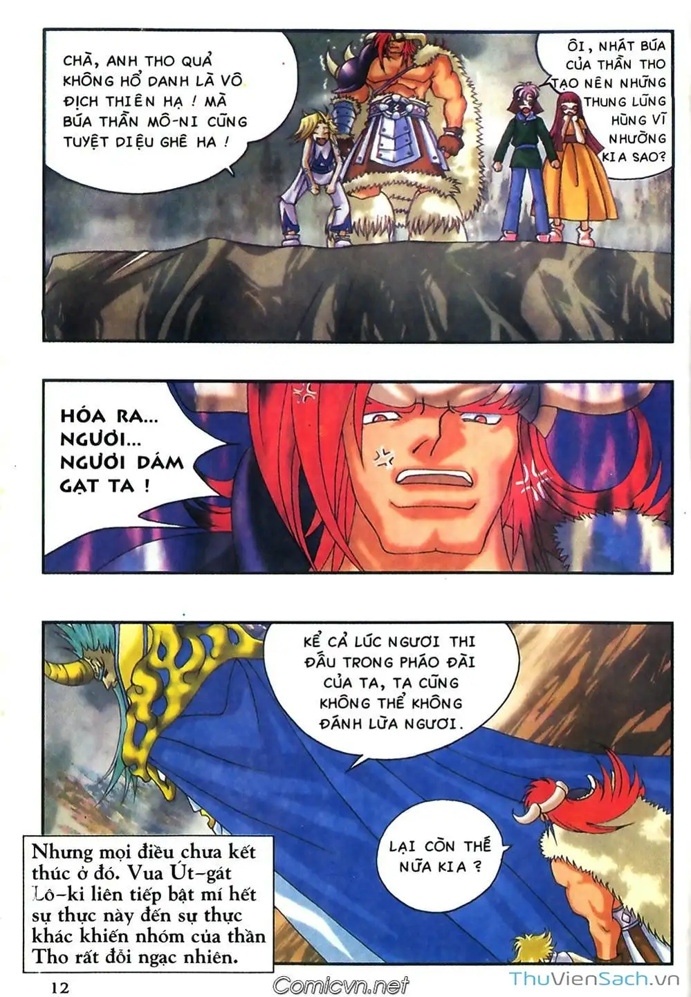 Truyện Tranh Thần Thoại Bắc Âu - Thế Giới Các Vị Thần trang 2