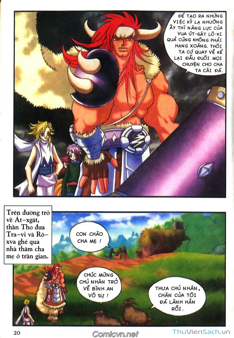 Truyện Tranh Thần Thoại Bắc Âu - Thế Giới Các Vị Thần trang 2