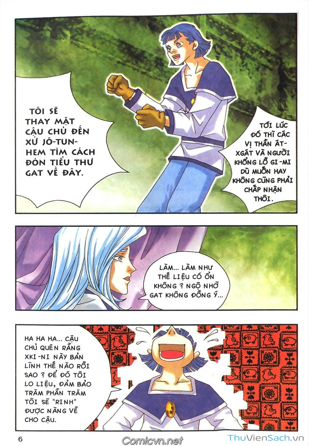 Truyện Tranh Thần Thoại Bắc Âu - Thế Giới Các Vị Thần trang 2