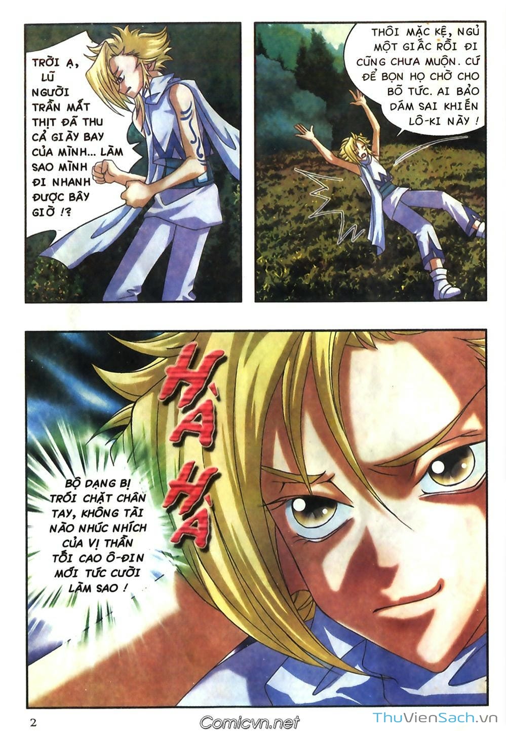 Truyện Tranh Thần Thoại Bắc Âu - Thế Giới Các Vị Thần trang 2