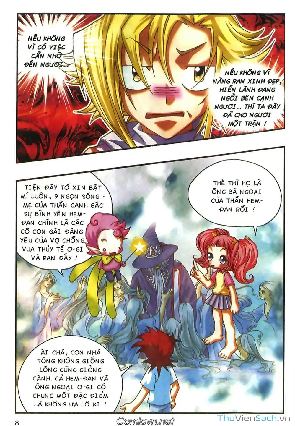 Truyện Tranh Thần Thoại Bắc Âu - Thế Giới Các Vị Thần trang 2