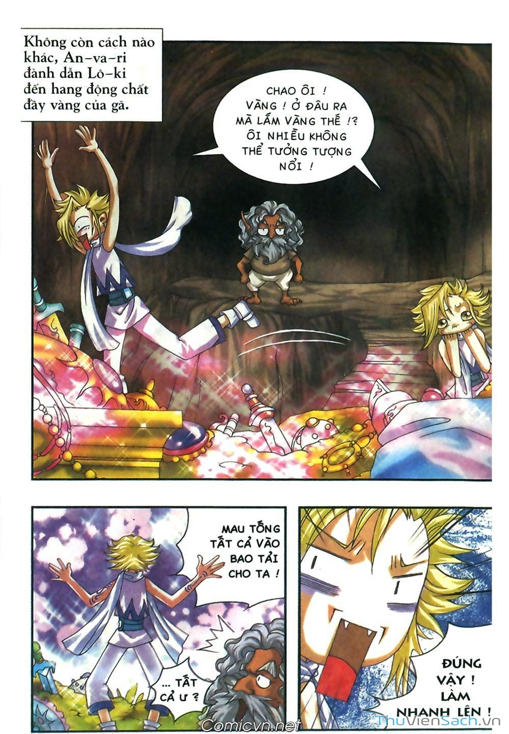 Truyện Tranh Thần Thoại Bắc Âu - Thế Giới Các Vị Thần trang 2